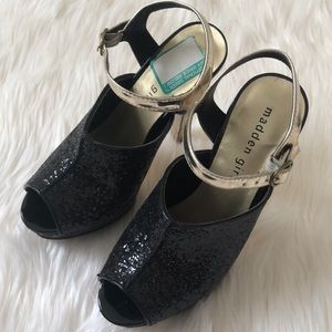 Madden girl glitter heels